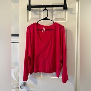 Anthropologie Cropped Dolman Sleeve Sweater